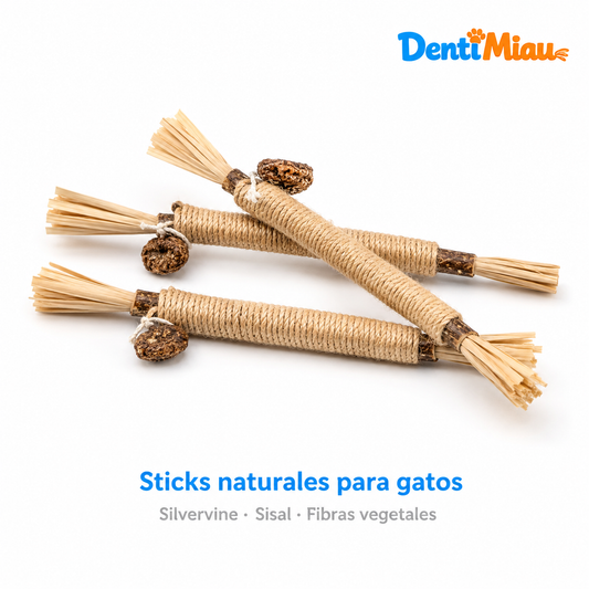 DentiMiau™ | Pack de Sticks Dentales para tu gato