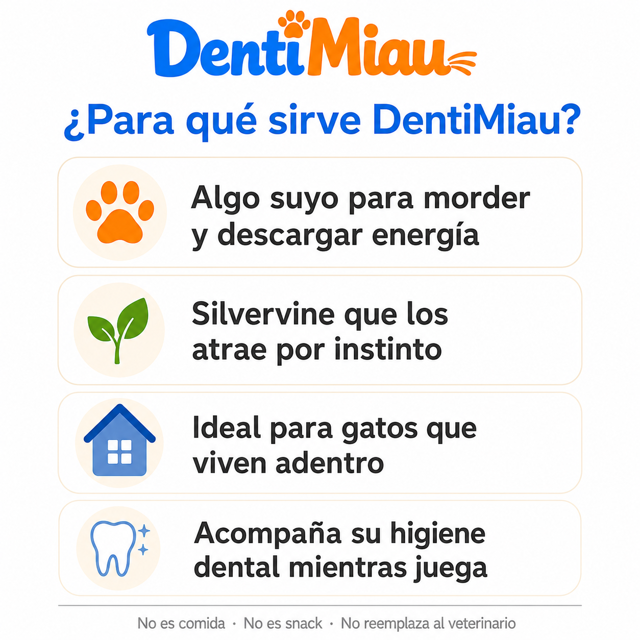 DentiMiau™ | Pack de Sticks Dentales para tu gato